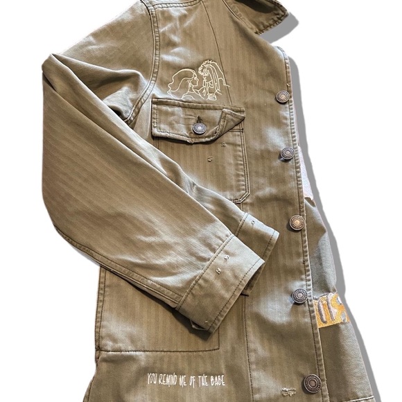 The LABYRINTH Custom embroidered jacket / David Bowie winter teen  Medium 🎄 - Picture 14 of 14